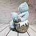 Фигура новогодняя с подсветкой из грубой керамики Ребята, 27х20х40 см