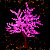 Дерево светодиодное САКУРА, цвет розовый, 2 м