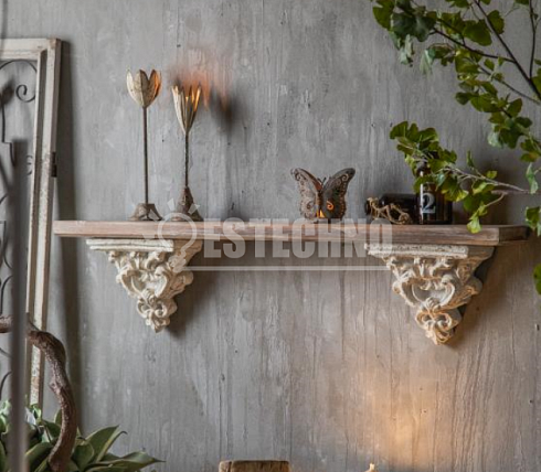 Полка с настенным креплением РИМСКИЕ ИСТОРИИ,  120*14*28 см