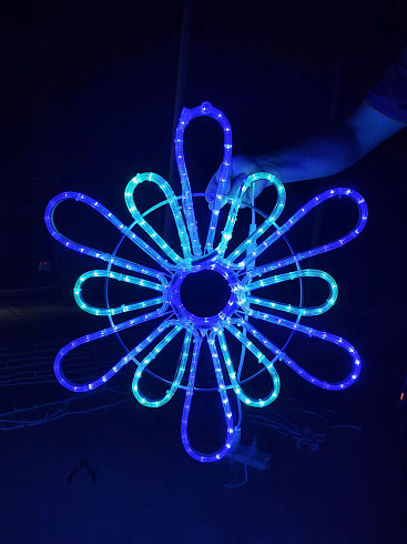 Комплект украшения для уличных елей высотой 8~10 м ГЖЕЛЬ