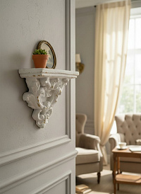 Консоль с настенным креплением РИМСКИЕ ИСТОРИИ, 26.5*11*23.5см