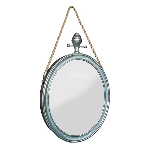 Зеркало настенное ANTIQUES SILVER LEAF, 62*42 см
