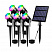 Ландшафтный светильник *Spot Lights* на солнечной батарее 5 шт, многоцветный