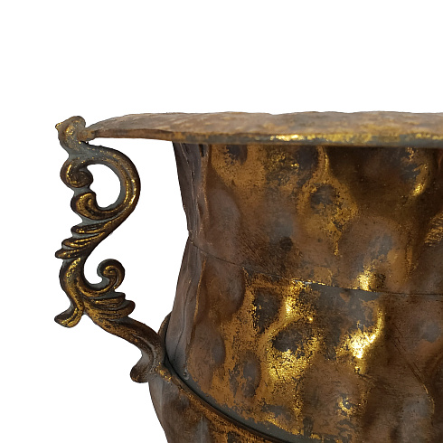 Кашпо ANTIQUE, 32*29 см, металл