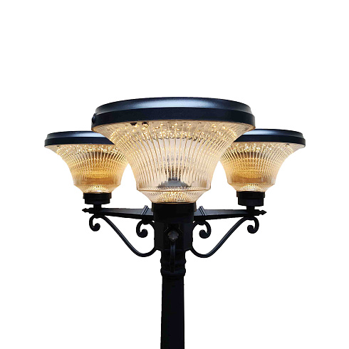 Солнечный светильник со столбом 3 LIGHTS - 3 HEAD, 260 см
