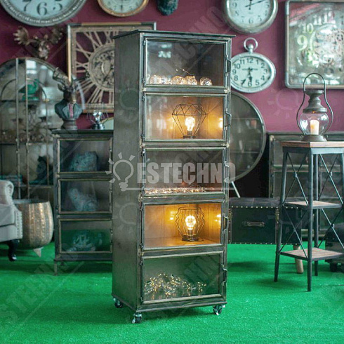 Шкаф металлический INDUSTRIAL STORAGE CABINET, 152*55 см