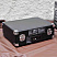 Портативный виниловый проигрыватель VICTROLA JOURNEY+, 33/78/45 об/мин,+BT/AUX/LINE, цвет чёрный