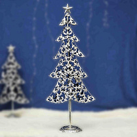 Новогодний декор из металла ЕЛЬ, 41*96 см