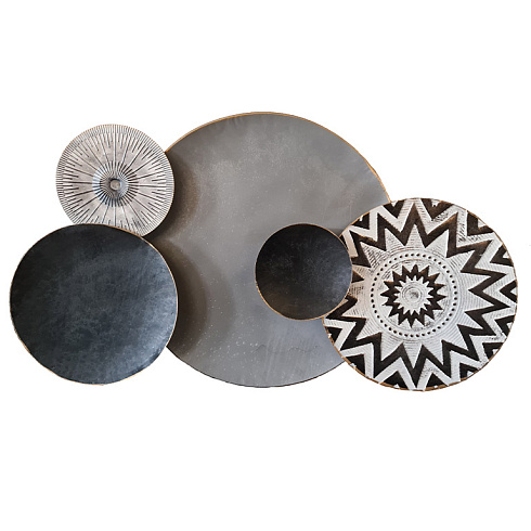 Панно из металла, 122*76 см