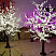 Дерево светодиодное САКУРА, цвет теплый белый, 2 м