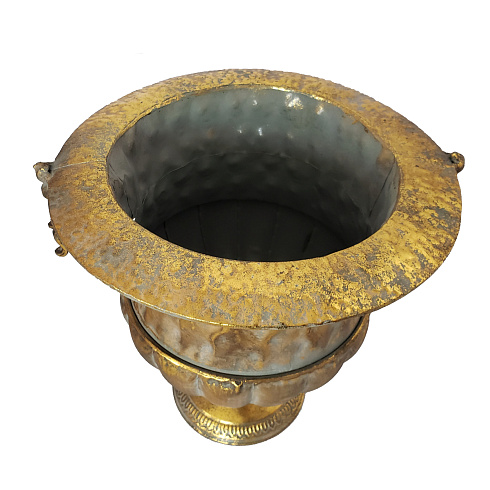 Кашпо ANTIQUE, 32*29 см, металл