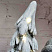 Фигура новогодняя с подсветкой из грубой керамики Мальчик и новогодняя елка, 31x20x50 см