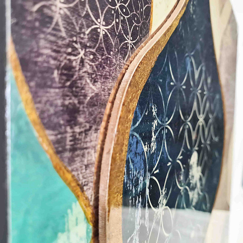 Панно BLUE MOTIF, 60*60 см