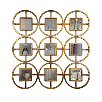 Панно с зеркалом ВИОЛЕТТА, 61*61 см