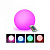 Cветильник шар уличный MOONLIGHT 20 см, RGB многоцветный