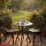 Садовая мебель из алюминия HOME GARDEN 2+1, цвет бронзовый