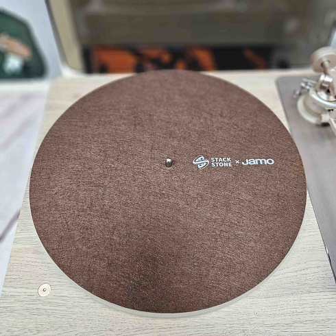 Виниловый проигрыватель STACKSTONE со встроенной акустикой JAMO, 33/45 об/мин, +Bluetooth