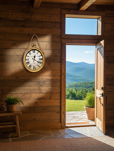 Часы настенные COLORADO CLOCK Co., 50*42*6 см