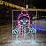 Светодиодная конструкция 24V СНЕГОВИК ДЕВОЧКА 2D (СЕМЕЙКА СНЕГОВИКОВ) для использования на открытом воздухе.