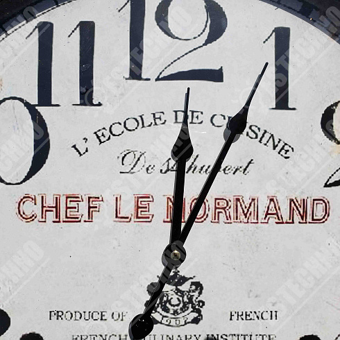 Часы настенные CHEF LE NORMAND,  Ø48*7 см