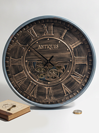 Часы настенные с подвижным механизмом ANTIQUES, Ø103 см