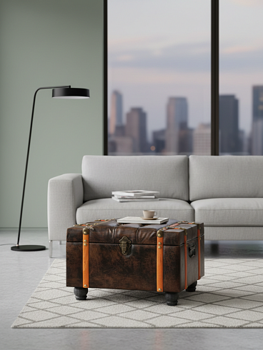 Пуф с местом для хранения LOFT, 50*37 см