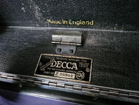 Патефон "Decca" 130, "The Salon", 30-е годы, London