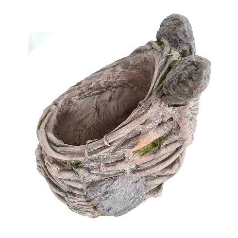 Садовая фигура кашпо СОВА, 30*25 см