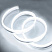Светодиодный шнур с эффектом неонового свечения ГИБКИЙ НЕОН 15х25 мм, 220В, белый