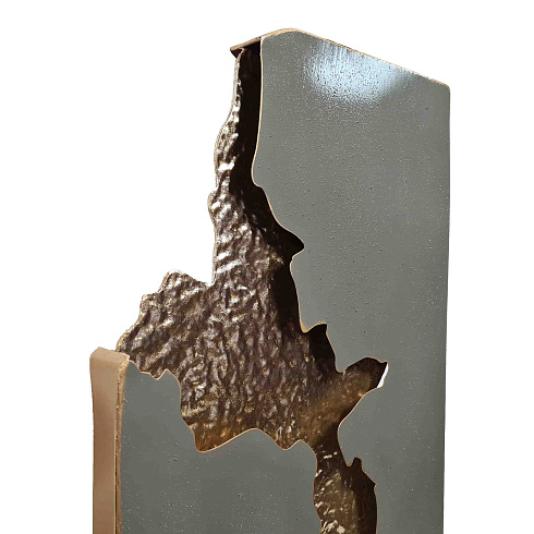 Панно из металла ЛАВА, 100*54 см