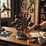 Фигура осьминог CAPTAIN OCTOPUS в индустриальном стиле, 18*11 см