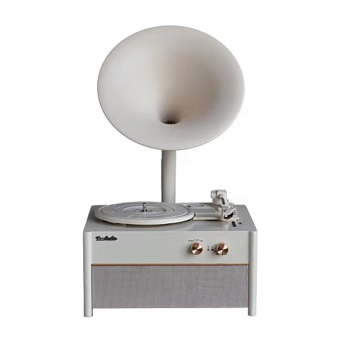 Виниловый проигрыватель RETRO STYLE 33/78/45 об/мин, +FM/BT/USB, цвет кремовый