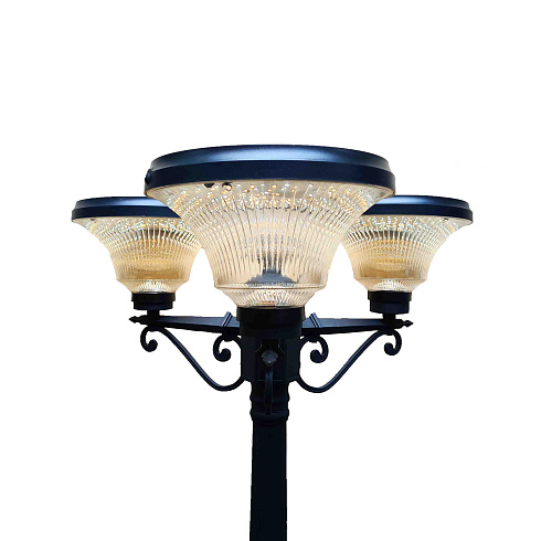 Солнечный светильник со столбом 3 LIGHTS - 3 HEAD, 260 см