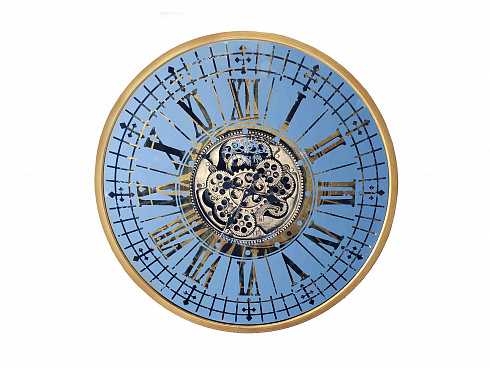 Часы настенные с подвижным механизмом "Paris", Ø 80х10 см.