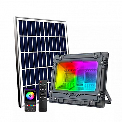 Солнечный прожектор RGB, 60Вт