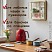 Полка навесная HOME, 39*39 см, металл