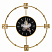 Часы настенные ОРБИТА с подвижным механизмом, Ø98*8 см