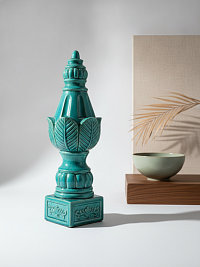 Декоративная фигура для дома и улицы ORIENTAL, 60*20 см, керамика