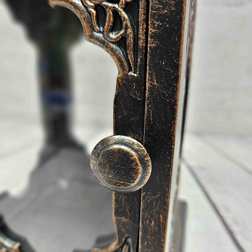 Подсвечник из алюминия РЕТРО, 45*20 см