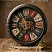 Часы настенные с подвижным механизмом GEARS & FORTUNE, 58 см, Ø58 см