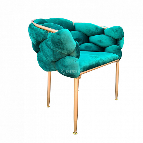 Кресло ЗЕФИР, 67*59*45 см, цвет зелёный