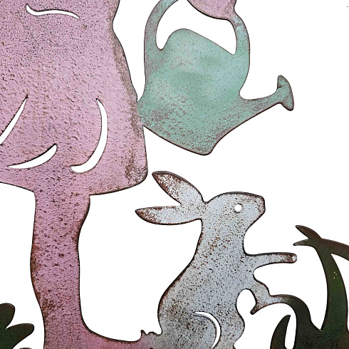 Декор для сада ФЕЯ С ПОДСВЕТКОЙ, 48*28 см, металл