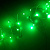 Гирлянда светодиодная Роса, 10 м, цвет зеленый