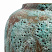 Ваза керамика, 53х28 см., цвет бирюзовый