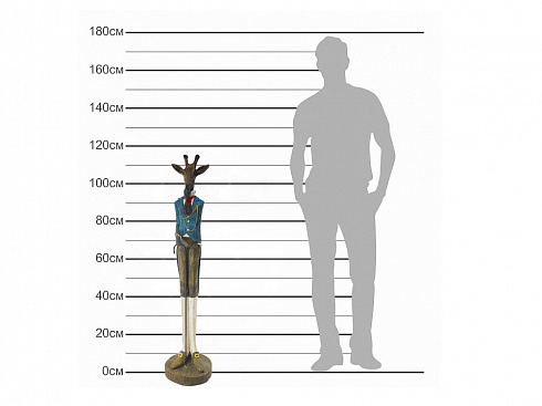 Фигура "Сэр Жираф", 115х25 см.