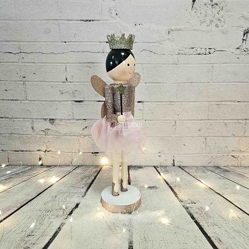 Фигурка БАЛЕРИНА, 36 см, цвет розовый