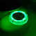 Светильник плавающий на солнечной батарее, Ø11 см, цвет зелёный