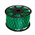 Светодиодный шнур Дюралайт 9 мм, зелёный-зелёный, 220В