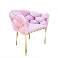 Кресло ЗЕФИР, 67*59*45 см, цвет розовый