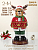 Новогодняя статуэтка-конфетница ESTECHNO «Warm Holiday Wishes» (Рождественский Олень, 3D полистоун) с доставкой по РФ